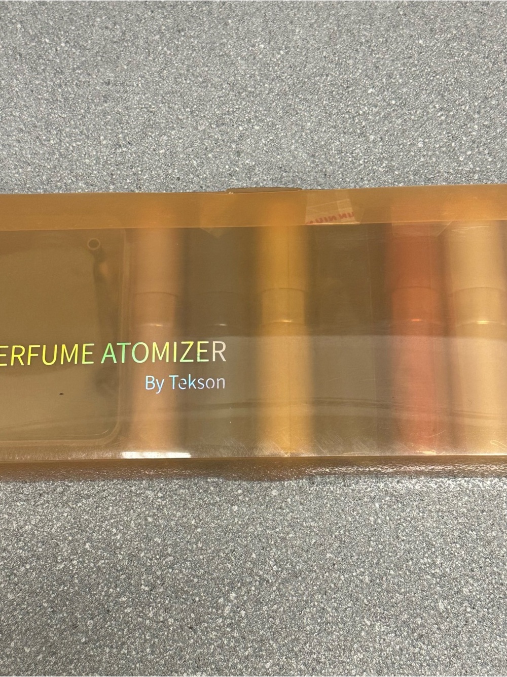 Tekson 7pc 8ml Travel Perfume Atomizer Set Refillable Twist-Up NIB